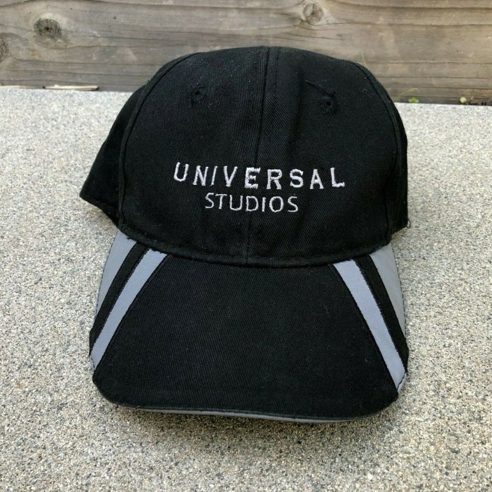 OC Sports Unisex UNIVERSAL STUDIOS Vintage Employee Hat Cap Adjustable Black‌‌‌‌